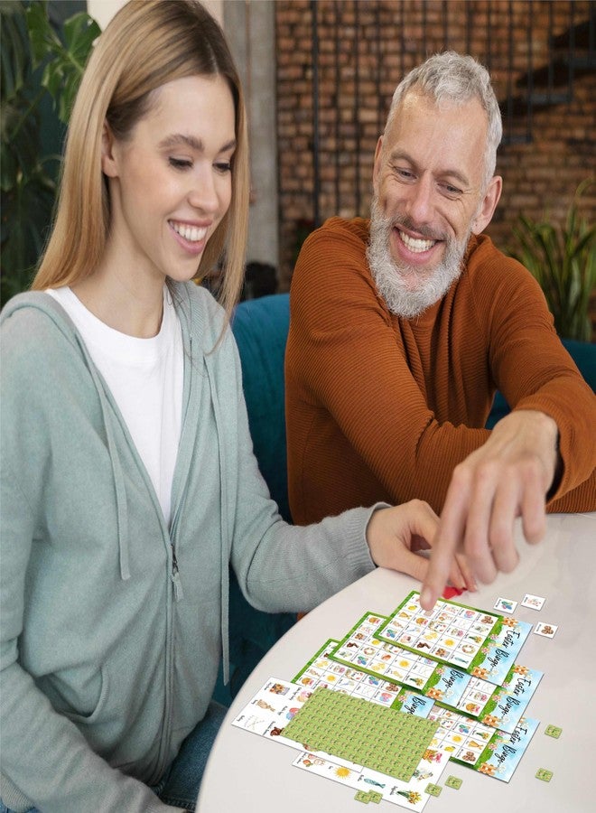 OZTEMETY Easter Bingo Game for Adults, 24 Players, Green, Classic Style, English, Manual Operation, 5 inches x 7 inches x 0.02 inches - Image 4