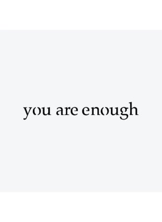 Inkbox Temporary Tattoos, Semi-Permanent Tattoo, One Premium Easy Long Lasting, Water-Resistant Temp Tattoo with For Now Ink - Lasts 1-2 Weeks, You Are Enough Tattoo, YAE, 3 x 3 in - pzsku/Z66A711EA4C91C5E3071CZ/45/1743329637/636427f8-f9e0-4a02-aff5-d314b9d5238c