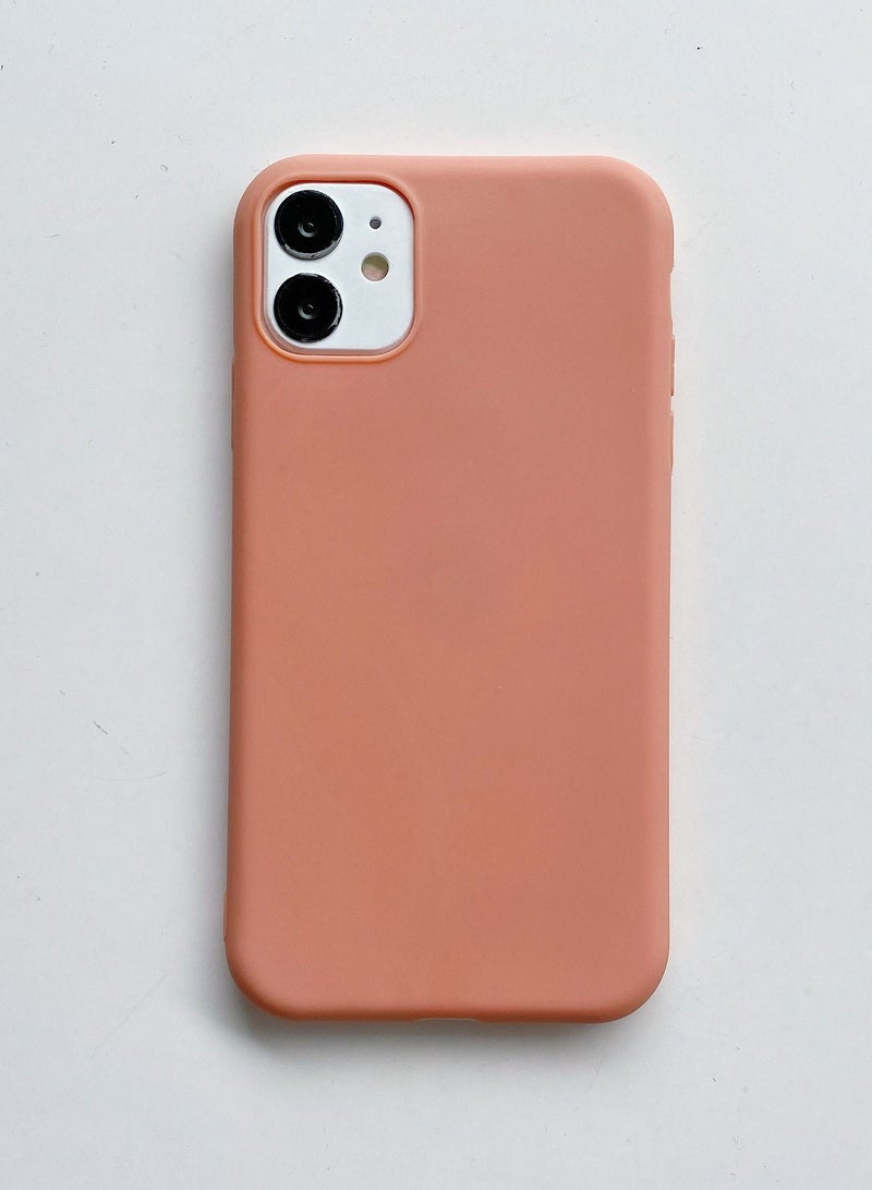 Loquat Suitable For iPhone  Type Solid Color Mobile Phone  Case