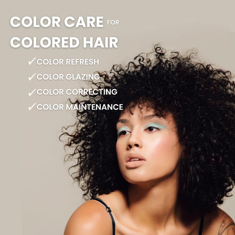 Pure Blends Hydrating Color Depositing Shampoo - Brightens & Tones Faded Semi Permanent Hair Dye, Prevents Fade, Extends Color Service (Orchid, 8.5 Fl Oz) - Image 4