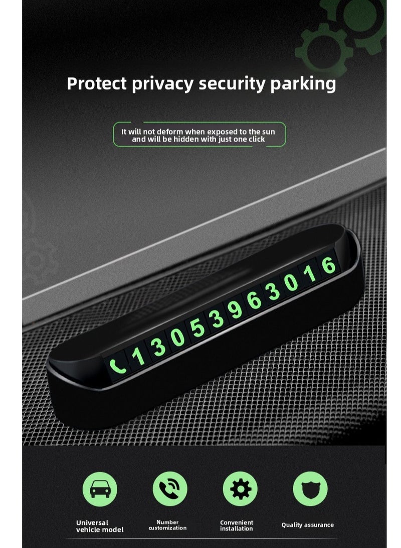 general Number Plate Car Parking Card - Image 2