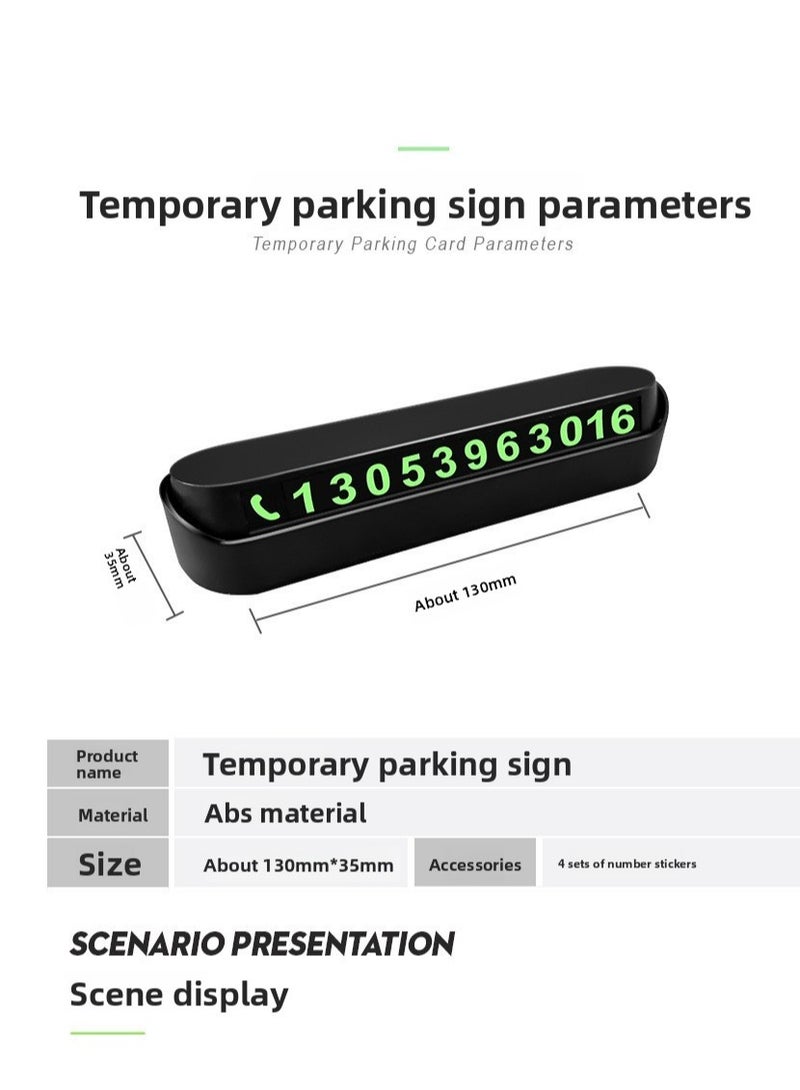 general Number Plate Car Parking Card - Image 4