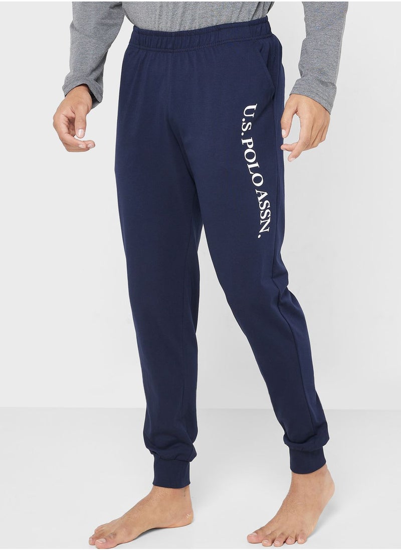 U.S. Polo Assn. - Crew Neck T-Shirt Pyjama Set - Image 1