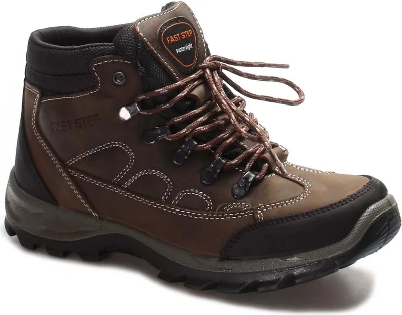 فاست ستيب Genuine Leather Waterproof Cold Resistant Unisex Outdoor and Trekking Boots 117SXA5538