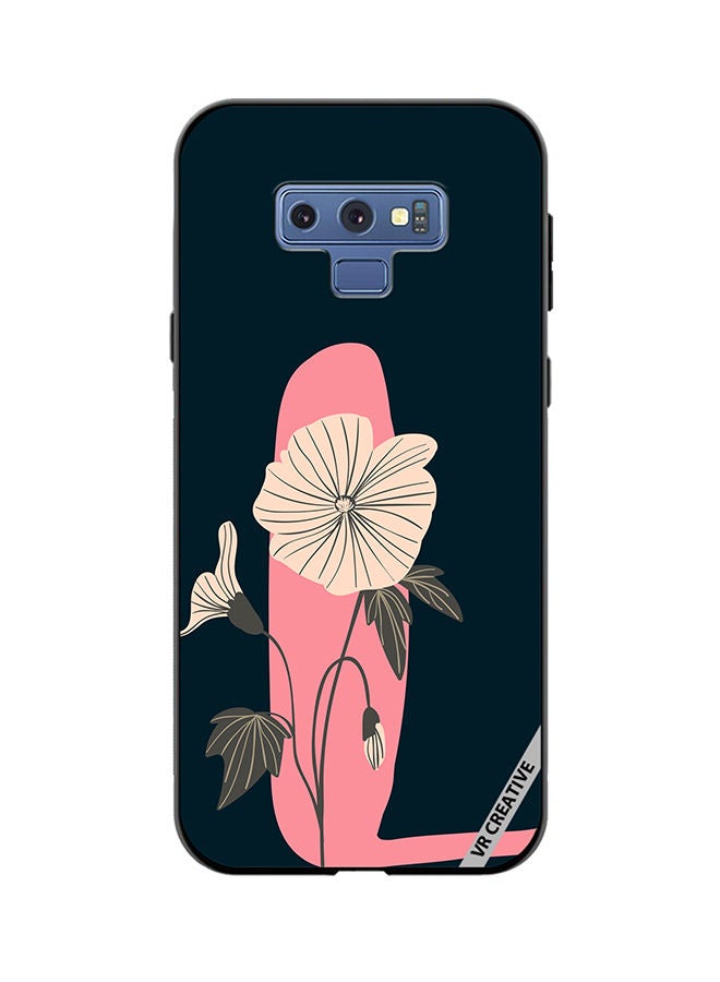 VR CREATIVE Protective Case Cover For Samsung Galaxy Note 9 Alphabet L Design Multicolour - Image 1