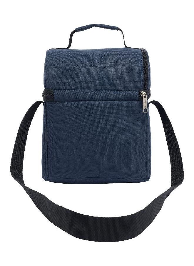 carhartt - Carhartt Insulated 12 Can Two Compartment Lunch Cooler, Durable Fully-Insulated Lunch Box, Navy - Image 1