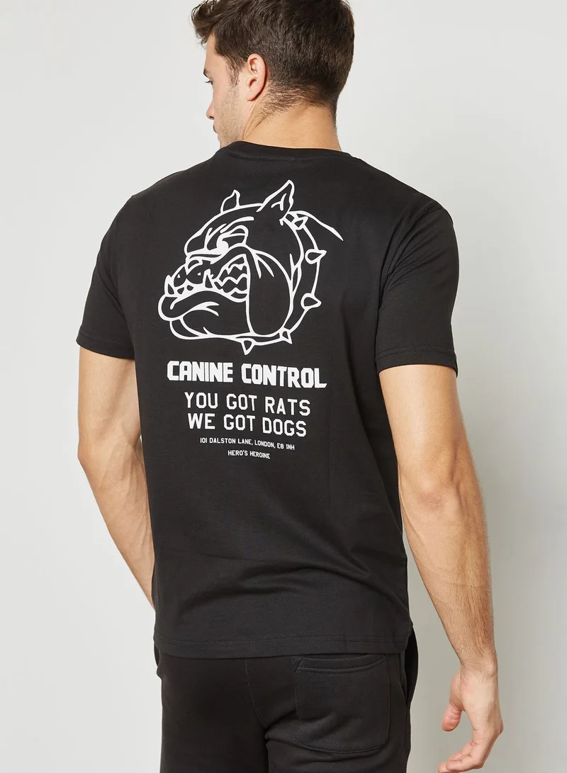 Hero's Heroine Printed T-Shirt
