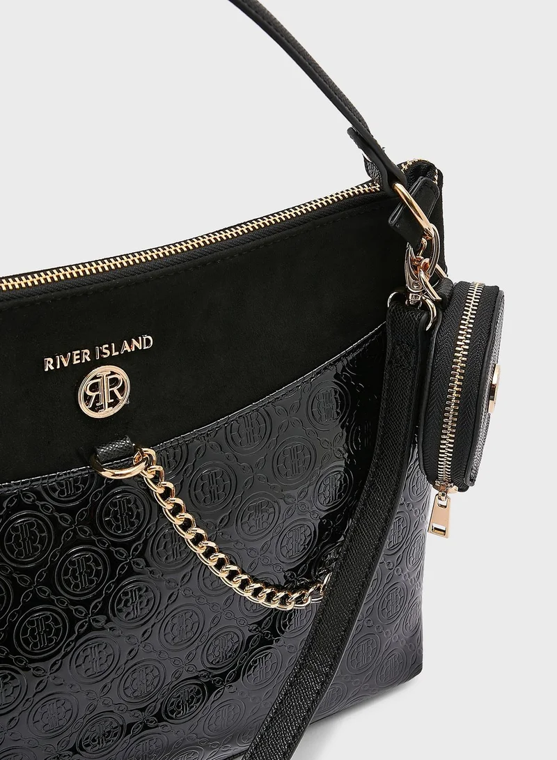 RIVER ISLAND Top Handle Shopper