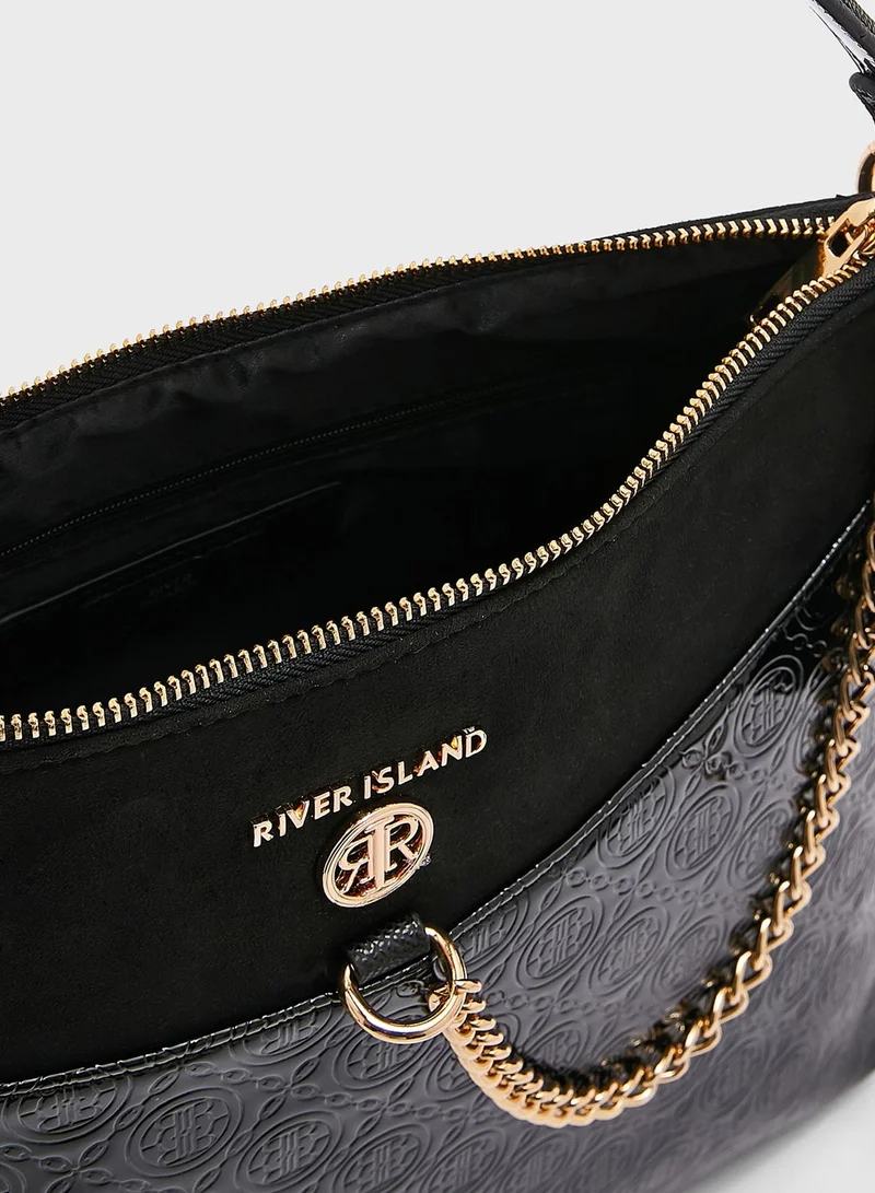 RIVER ISLAND Top Handle Shopper