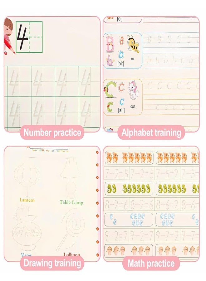 VIROLEP كتاب فيروليب سانك لتدريب الأطفال على السحر (4 كتب + 1 مقبض، 1 قلم + 10 عبوات حبر بديلة) كتاب سحري للأطفال، كتاب تدريب سحري للأطفال - Image 5
