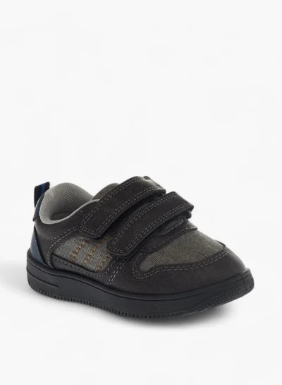 LBL by Shoexpress Girls Panelled Sneakers with Hook and Loop Closure