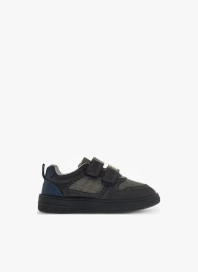 LBL by Shoexpress Panelled Sneakers With Hook And Loop Closure
