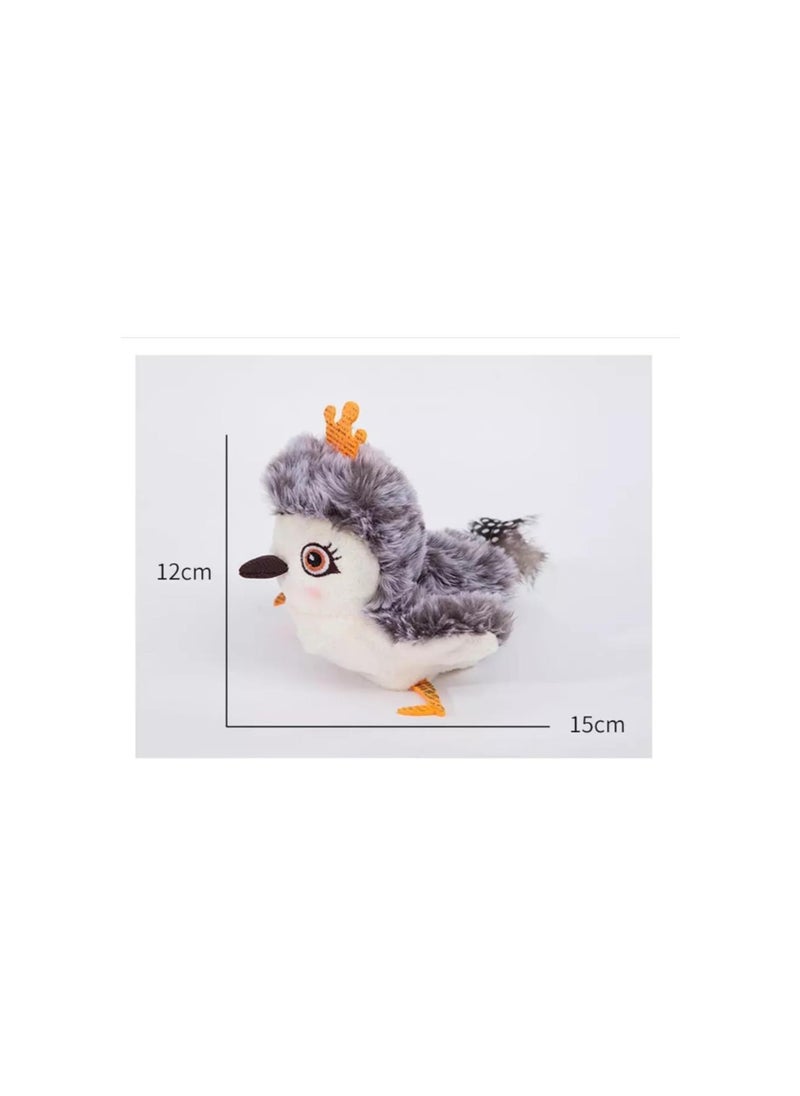 Generic - Interactive Chirping Bird Cat Toy, Upgraded Simulated Chirping Bird, Celery Pets Cat Toy, Celery Pets Chirping Bird, Flapping Bird Cat Toy, Rechargeable Interactive Cat Toys For Indoor Cats (Remote-B) - Image 1