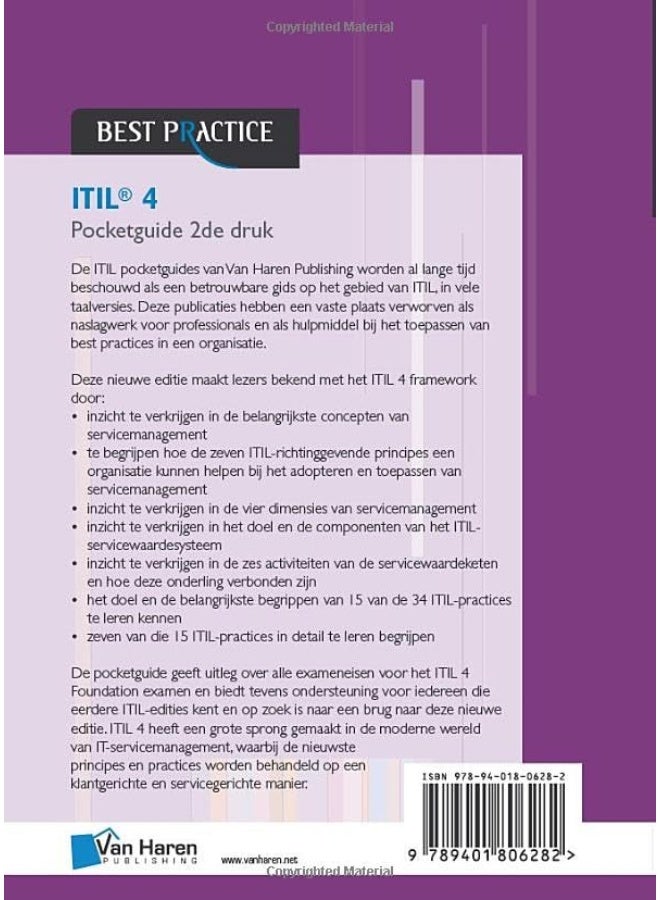 Itil(r) 4 - Pocketguide 2de Druk - Image 2
