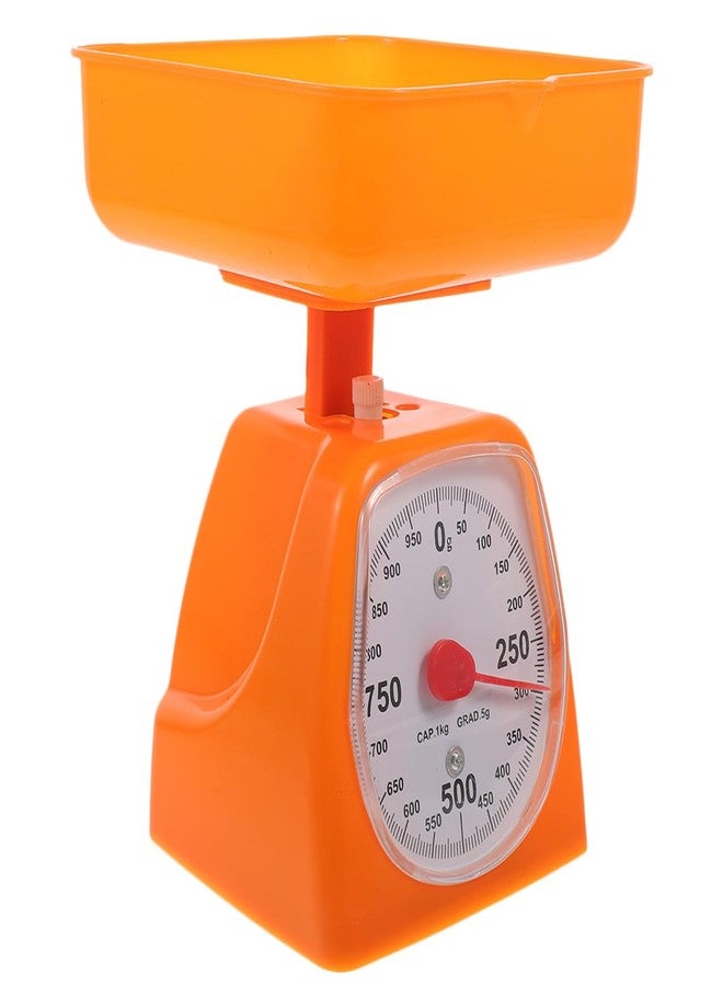 Baluue 1pc Kitchen Dial Scale for Food Laboratory Weighing Precision Analog Scale for Portion Control Portable Lightweight Kitchen Tool Capacity for Students and Beginners - Image 1