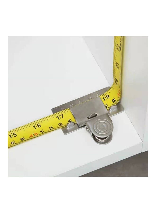 NIBEMINENT Measuring Tape Clip Silver 65x14x70mm  - Image 5