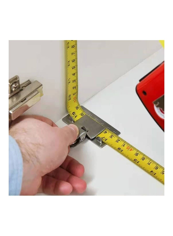 NIBEMINENT Measuring Tape Clip Silver 65x14x70mm  - Image 2