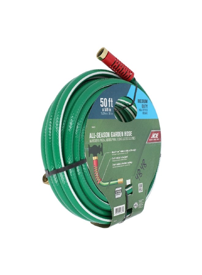 ACE Medium Duty All Season Garden Hose Green and White 5/8 x 600 Inch AC4258050 - Image 2