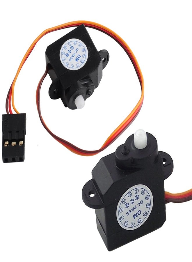 Wishiot 2.1g RC Micro Servo 2g Sub Mini servo 180 Degree DM-S0020 4.8V-6V for RC Hobby Parts (2PCS) - Image 1