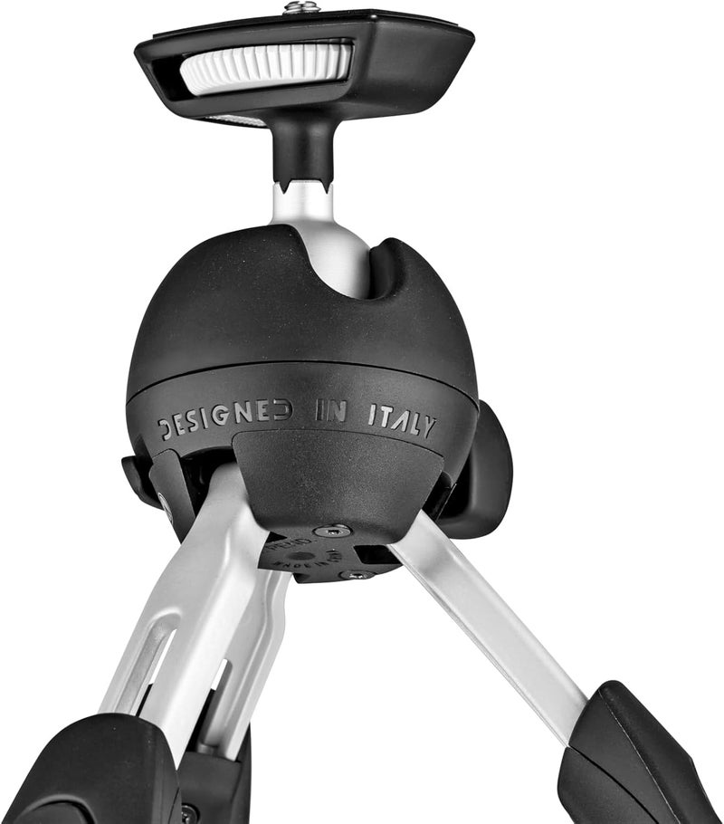 Manfrotto Pixi Evo 2 section Mini Tripod For DSRL, Black - Image 4