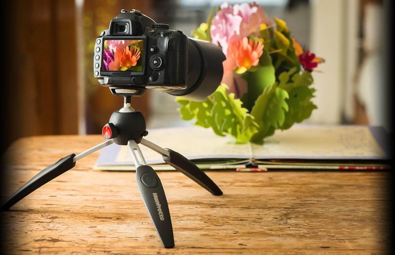 Manfrotto Pixi Evo 2 section Mini Tripod For DSRL, Black - Image 5