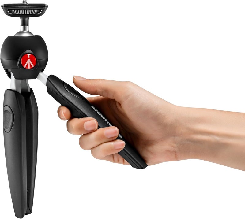 Manfrotto Pixi Evo 2 section Mini Tripod For DSRL, Black - Image 1