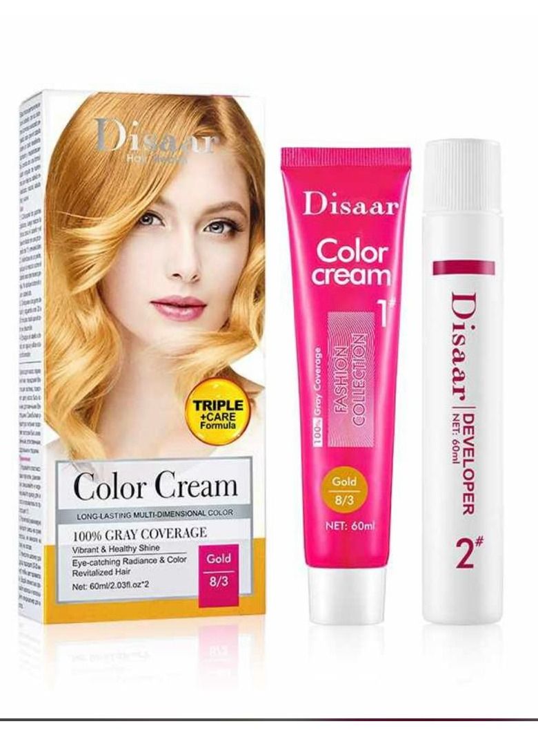 ديسار كريم تلوين (ذهبي 8/3) 60 مل