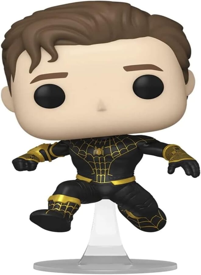 Funko Pop! Super Heroes: Marvel - Spider-Man No Way Home - Spider-Man (Black Suit) Unmasked (Exclusive) #1073