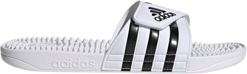 Adidas أحذية أديداس أديساسج للرجال - أبيض/أسود أساسي - Image 2