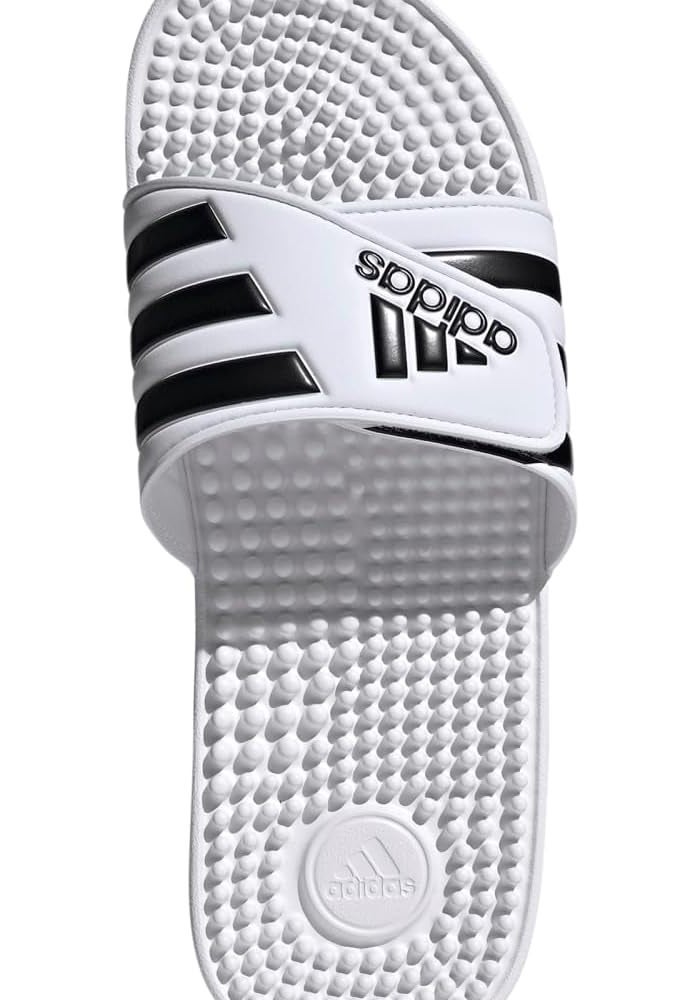 Adidas أحذية أديداس أديساسج للرجال - أبيض/أسود أساسي - Image 3