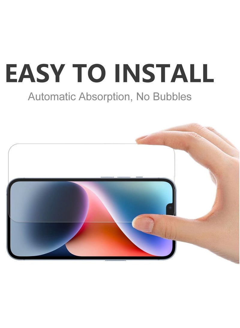 BORTONY Screen Protector Compatible with 14 Plus/13 Pro Max 6.7" Tempered Glass 9H Hardness [HD Clear] [Anti-Scratch] [Bubble Free] For Apple iPhone 14 Plus/13 Pro Max - Image 2