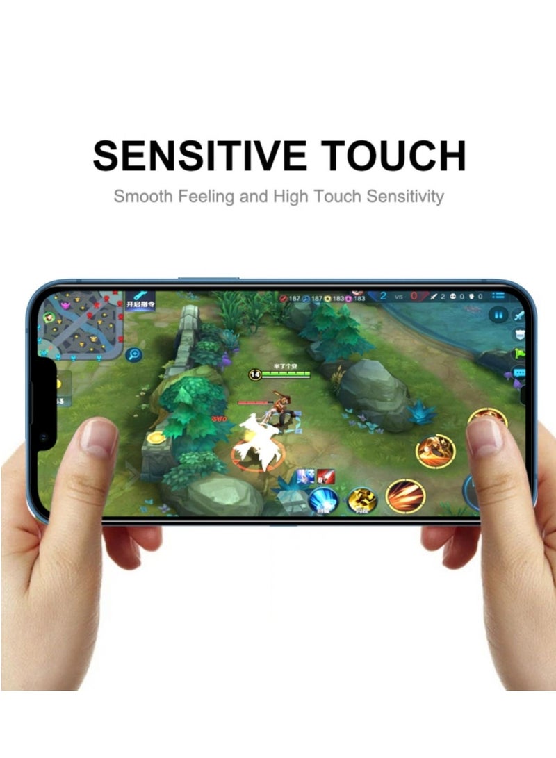 BORTONY Screen Protector Compatible with 14 Plus/13 Pro Max 6.7" Tempered Glass 9H Hardness [HD Clear] [Anti-Scratch] [Bubble Free] For Apple iPhone 14 Plus/13 Pro Max - Image 5