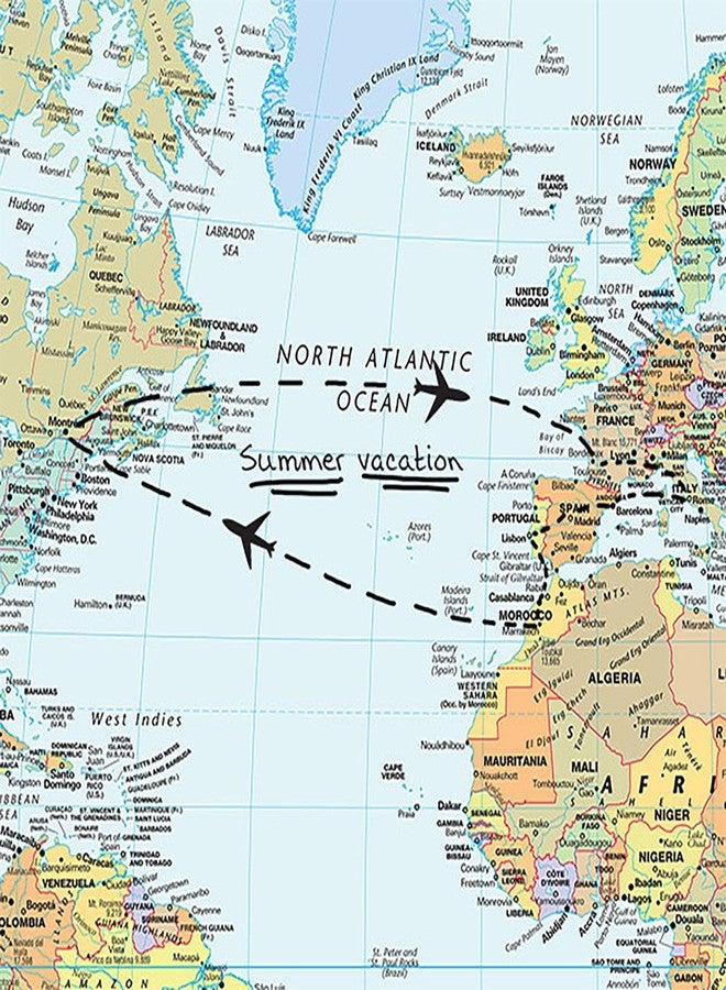 WallPops WPE99074 World Dry Erase Map, Multicolor - Image 3
