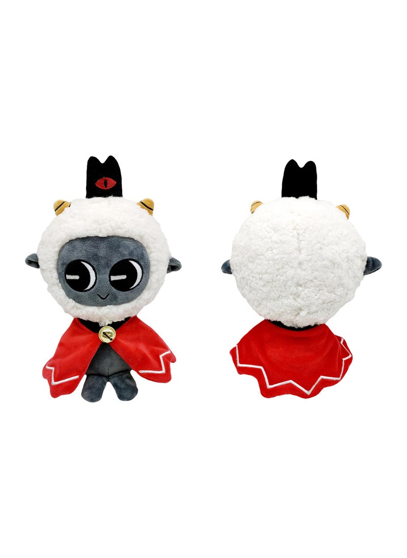 Y&D 1 Pcs Cult Of The Lamb Plush Toy Cult Of The Lamb Stuffed Animal Doll Cute Lamb Plush Stuffed Toy Collectible Gifts For Fans Birthday Gift  - Image 3