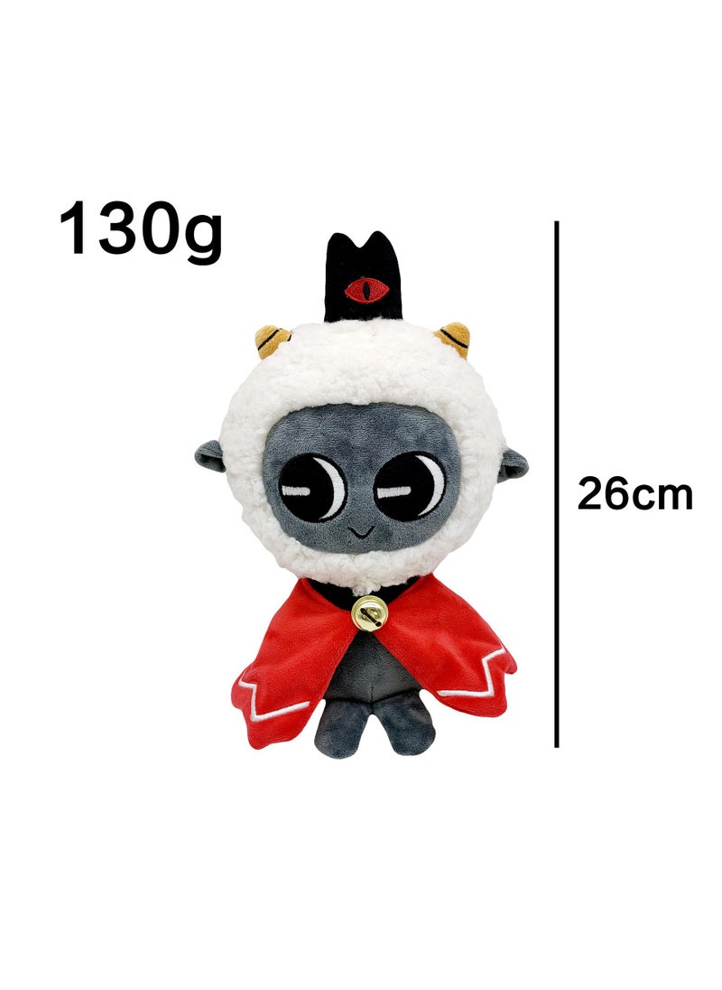 Y&D 1 Pcs Cult Of The Lamb Plush Toy Cult Of The Lamb Stuffed Animal Doll Cute Lamb Plush Stuffed Toy Collectible Gifts For Fans Birthday Gift  - Image 2