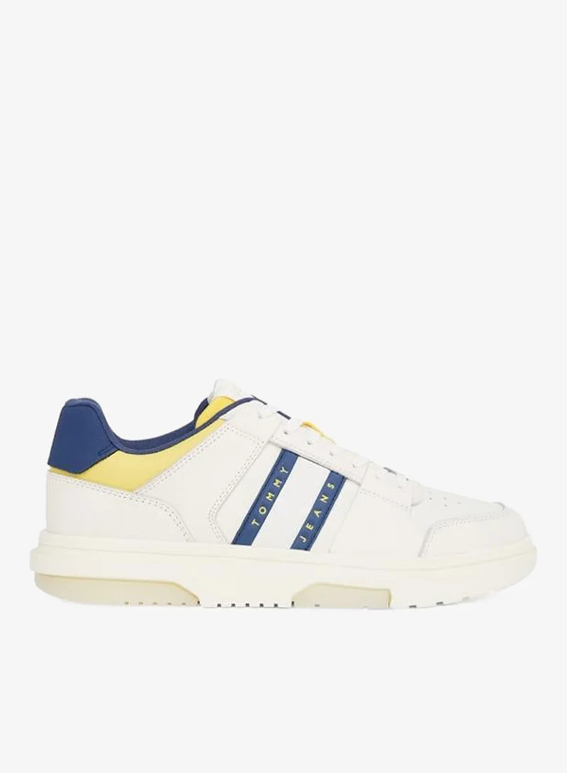 TOMMY JEANS THE BROOKLYN LEATHER ESSENTIAL TRAINERS