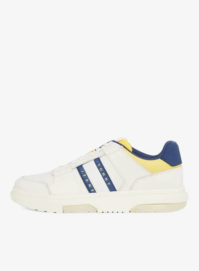 TOMMY JEANS THE BROOKLYN LEATHER ESSENTIAL TRAINERS