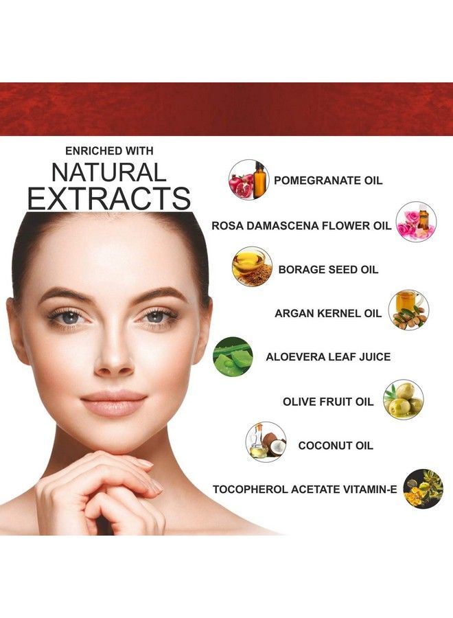 Body Gold Body Butter Cream With Pomegranate & Smoky Rose Nourishing Longlasting Softening And Hydrating Paraben And Sulphate Free 100Gm - Image 5