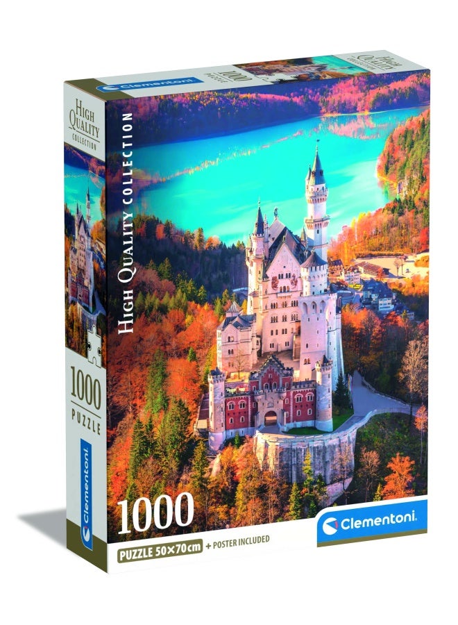 Clementoni بازل نويشفانشتاين + ملصق 1000 قطعة - Image 1