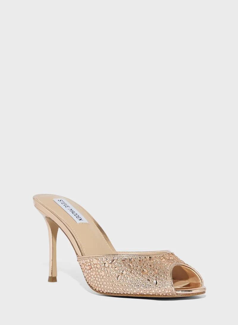 STEVE MADDEN Peep Toe High Heel Sandals