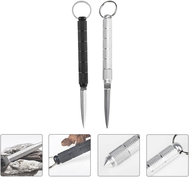 woobles 2Pcs Ice Pick Stainless Steel Tea Cake Pick Puer Puerh Tea Needle Ice Tool for Kitchen Bar Bartender Restaurant Picnic Camping - Image 4