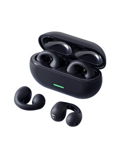 General Wireless Ear Clip Bone Conduction Headphones, Open Sport Bone Conduction Earbuds, Bluetooth 5.3 Bone Conduction Head Set, Mini Running Workout Painless Wearing Earring Earphone  - Image 1