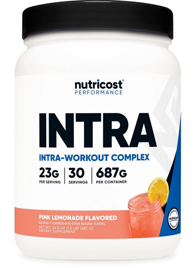 مسحوق Nutricost أثناء التمرين، 30 وجبة (بنكهة الليمون الوردي) - خالٍ من الكائنات المعدلة وراثيًا، وخالي من الجلوتين، ومكمل أثناء التمرين - Image 1