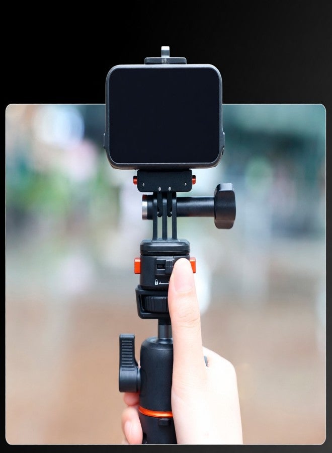 في ار اي جي محول تثبيت مغناطيسي سريع الفك لكاميرات VRIG AC14 Claw الرياضية الصغيرة، مع فتحة لولبية 1/4 بوصة، بديل لكاميرات GoPro Hero 13/12/11/10 - Image 3