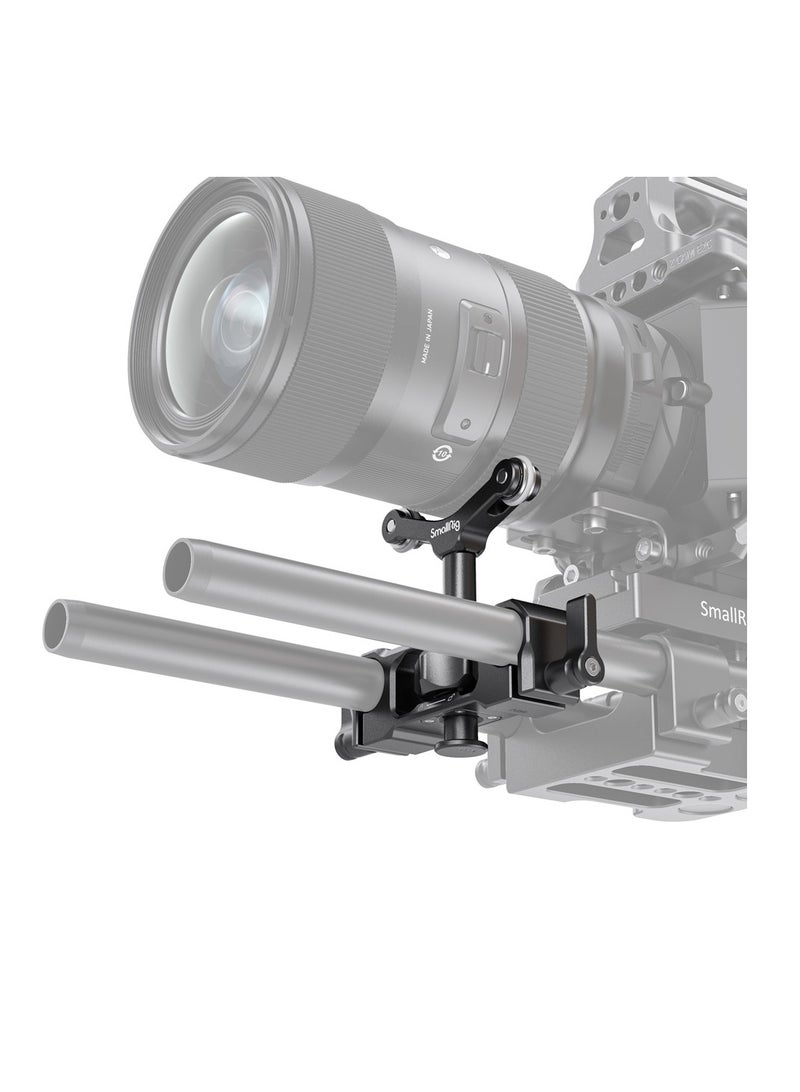 SmallRig Universal 15mm LWS Rod Mount Lens Support 2727 - Image 2