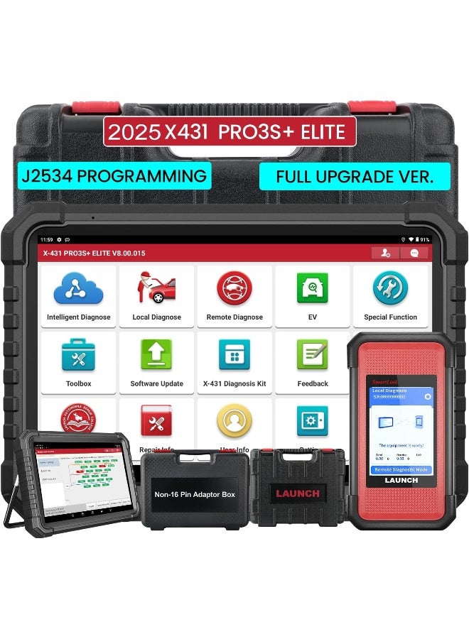 LAUNCH X431 PRO3S+ Elite، أداة فحص الشاحنات HD لعام 2025 - Image 1