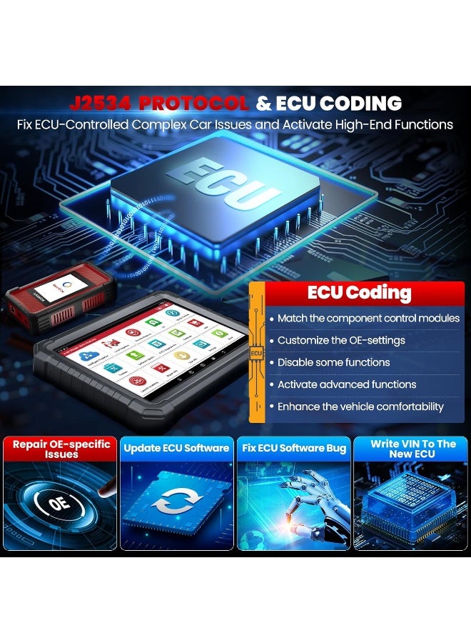 LAUNCH X431 PRO3S+ Elite، أداة فحص الشاحنات HD لعام 2025 - Image 3