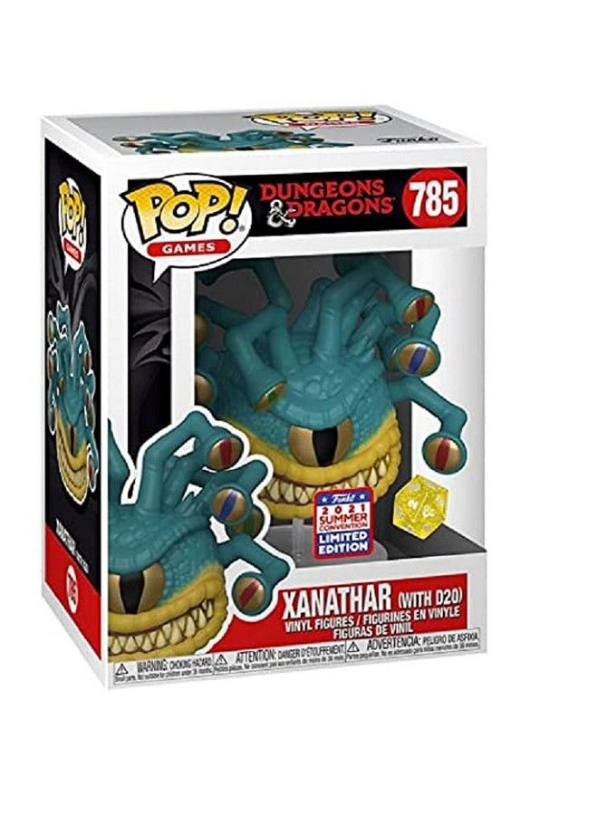 Funko Popdungeons & Dragons Xanathar With D20 Dice From 785 Vinyl Figure 2021 Summer Convention Exclusive - Image 4