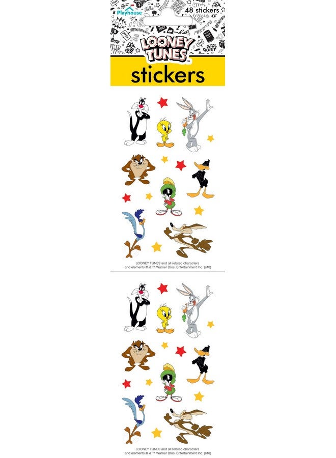 Playhouse باقة من ثلاثة ملصقات مثقوبة من لوني تونز باغز باني والأصدقاء 1 باقة - Image 4