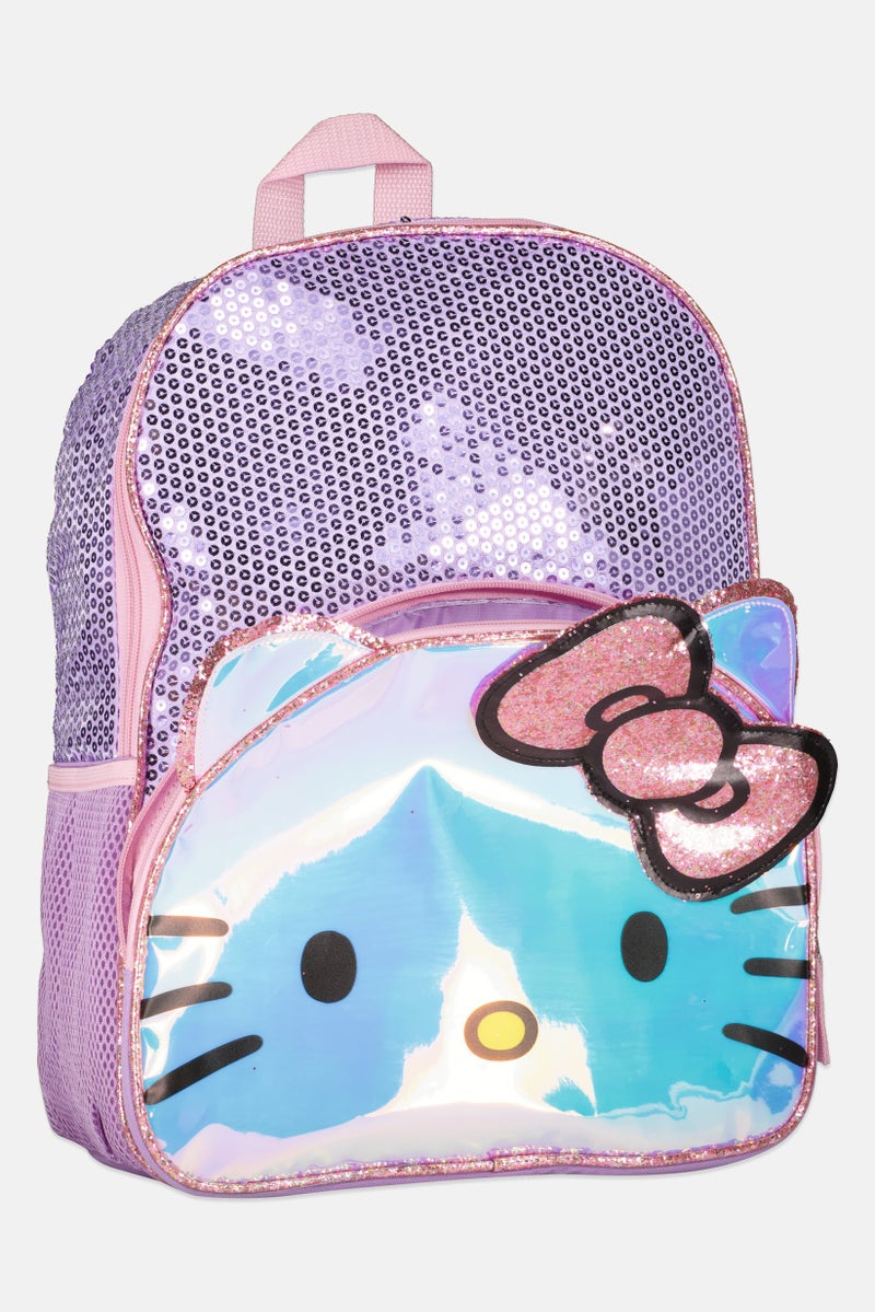 Hello Kitty حقيبة ظهر مطبوعة للأطفال الفتيات، متعددة الألوان - Image 3